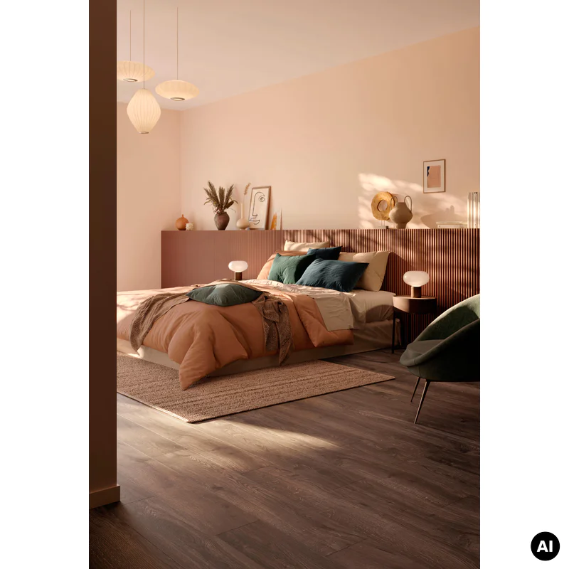 Panele podłogowe Gyant Warm Brown AC5 8 mm, 62003078 - 3