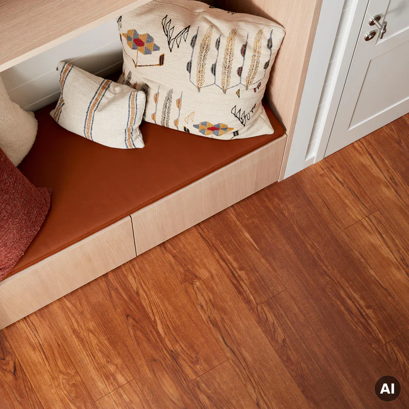 Panele podłogowe Teak Brown 8 mm AC5, 62003094