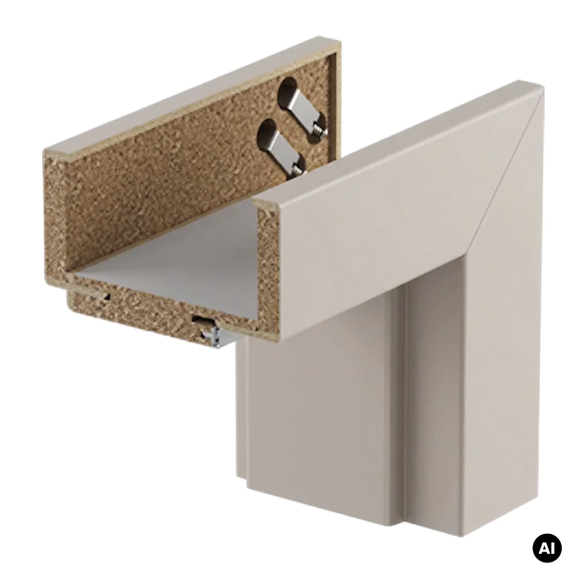 Ościeżnica regulowana Kaszmir SYSTEM ELEGANCE A 75-95 lewa