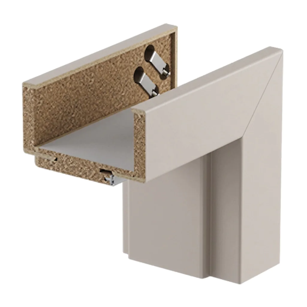 Ościeżnica regulowana Kaszmir SYSTEM ELEGANCE E 160-180 lewa 80 cm bezprzylgowa, OPAP0E0L08WCA0ANU80000