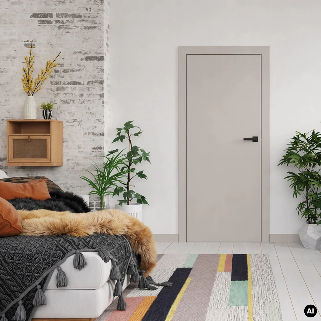Drzwi Porta VECTOR Premium T Kaszmir Lewe 80cm bezprzylgowe, SPAPMT0L08WCA0A7U0H000