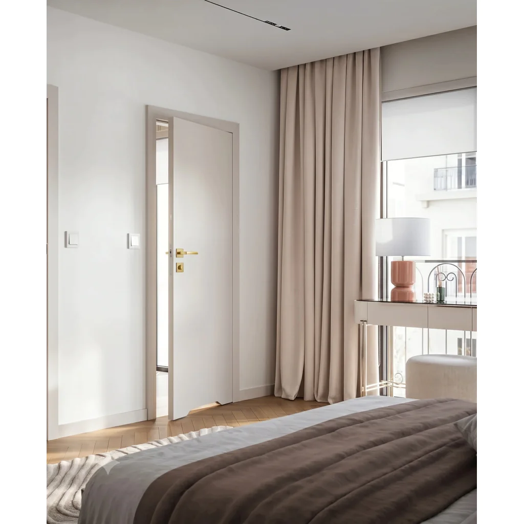 Drzwi Porta VECTOR Premium T Kaszmir Prawe 80cm bezprzylgowe WC, SPAPMT0P08WCAWAYU0H000