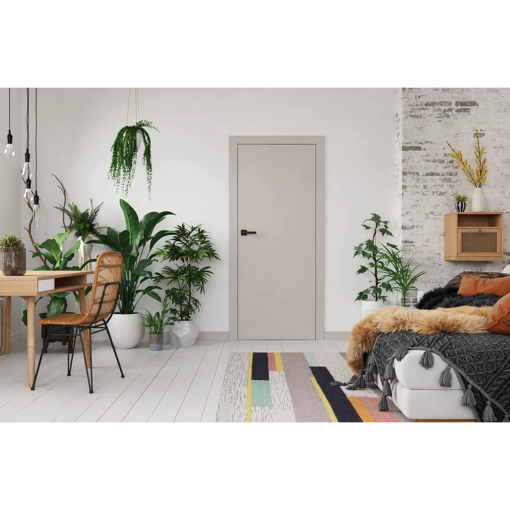 Drzwi Porta VECTOR Premium T Kaszmir Prawe 80cm bezprzylgowe WC, SPAPMT0P08WCAWAYU0H000