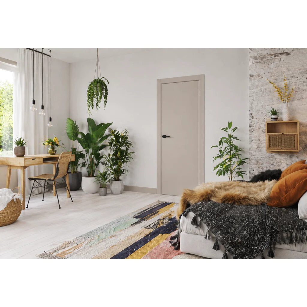 Drzwi Porta VECTOR Premium T Kaszmir Prawe 80cm bezprzylgowe WC, SPAPMT0P08WCAWAYU0H000