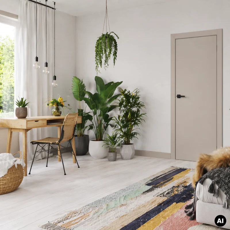 Drzwi Porta VECTOR Premium T Kaszmir Prawe 80cm bezprzylgowe