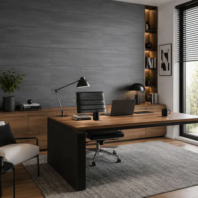 Panele ścienne Wood Carbon, 3021871