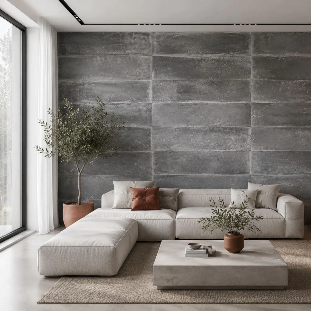 Panele ścienne Loft Concrete, 3024809