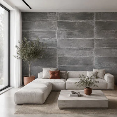 Panele ścienne Loft Concrete, 3024809