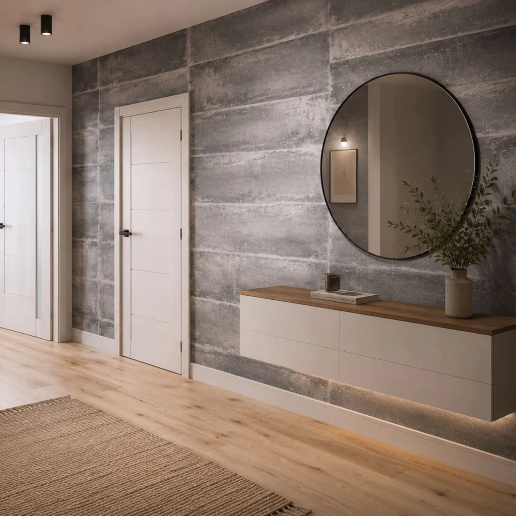 Panele ścienne Loft Concrete, 3024809