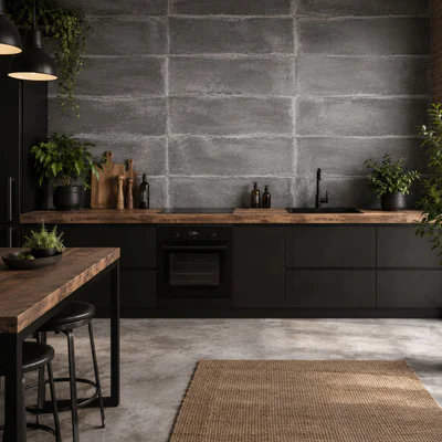 Panele ścienne Loft Concrete, 3024809