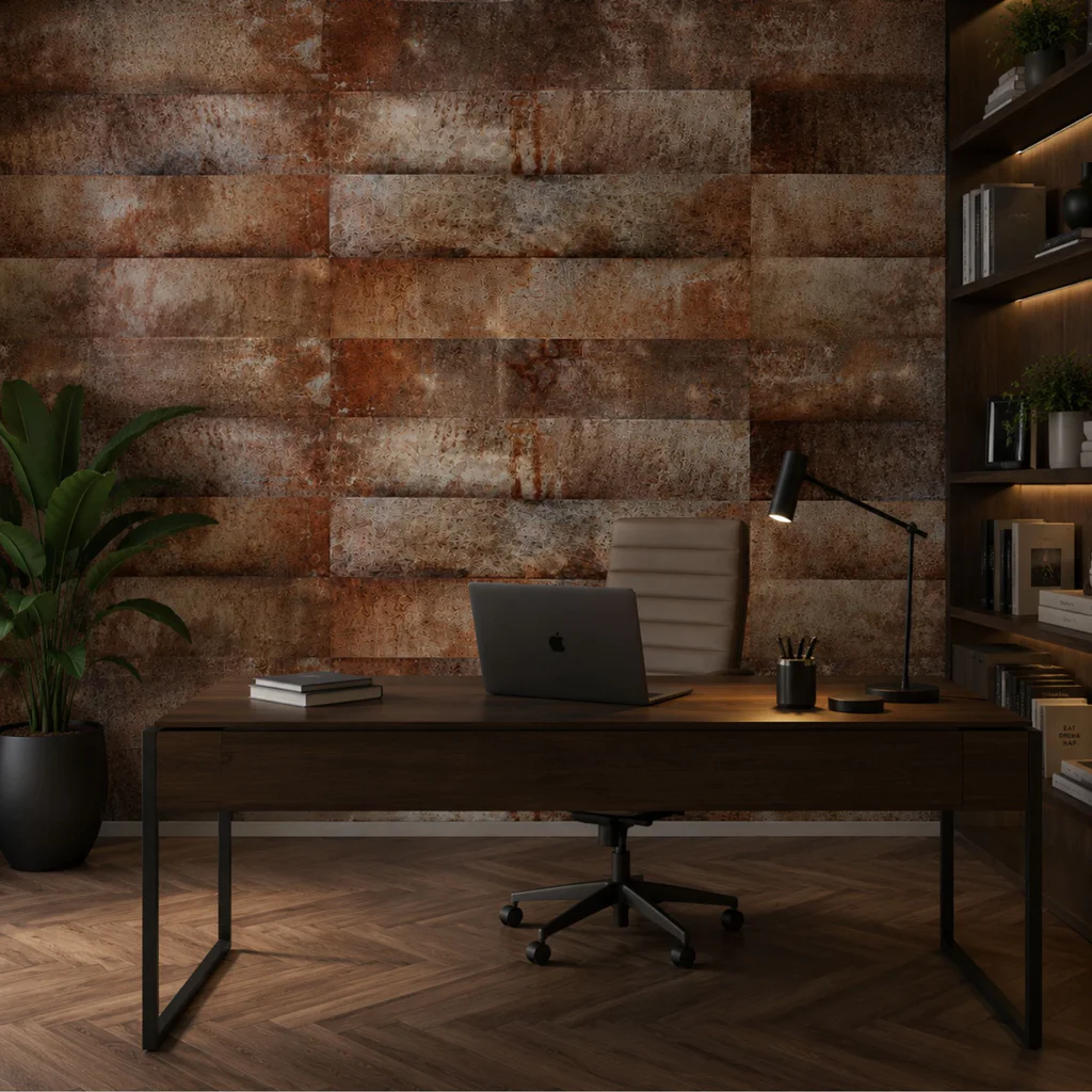 Panele ścienne Loft Rusty, 3024813