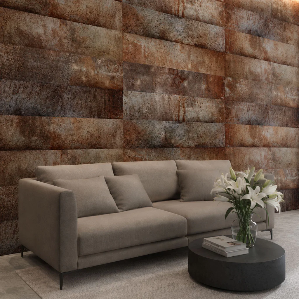 Panele ścienne Loft Rusty, 3024813