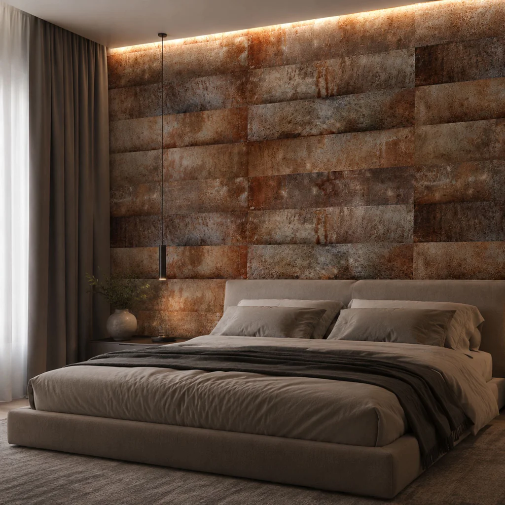 Panele ścienne Loft Rusty, 3024813