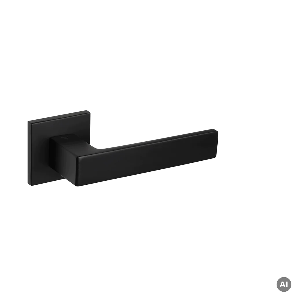 Klamka Paco Slim R67F Czarny, 49-0520