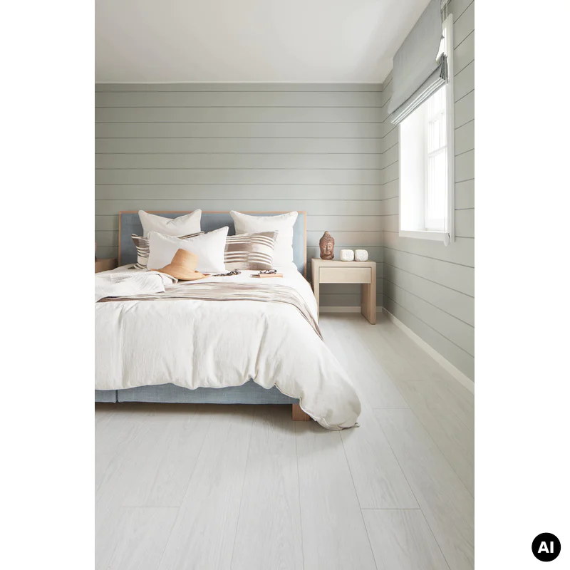 Panele podłogowe Charme White AC5 8 mm, 62003060