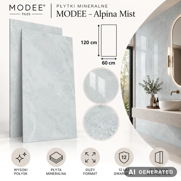Panele ścienne Alpina Mist 549G, 5905167889961 - 5