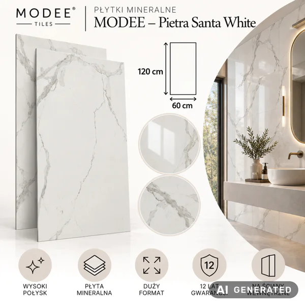 Panele ścienne Pietra Santa White 538G , 5905167889978 - 4