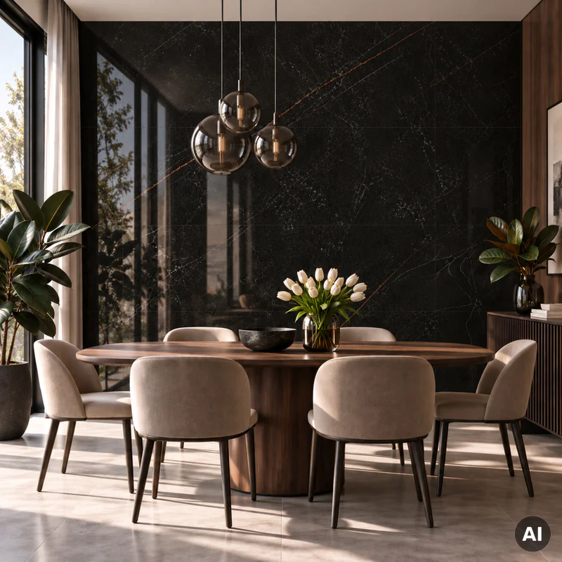 Panele ścienne Monreale Black 518G, 5905167889985 - 4