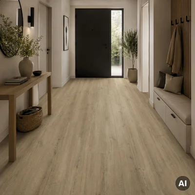 Panele winylowe Montella Taupe Klasa 33 5.5 mm, 61411787