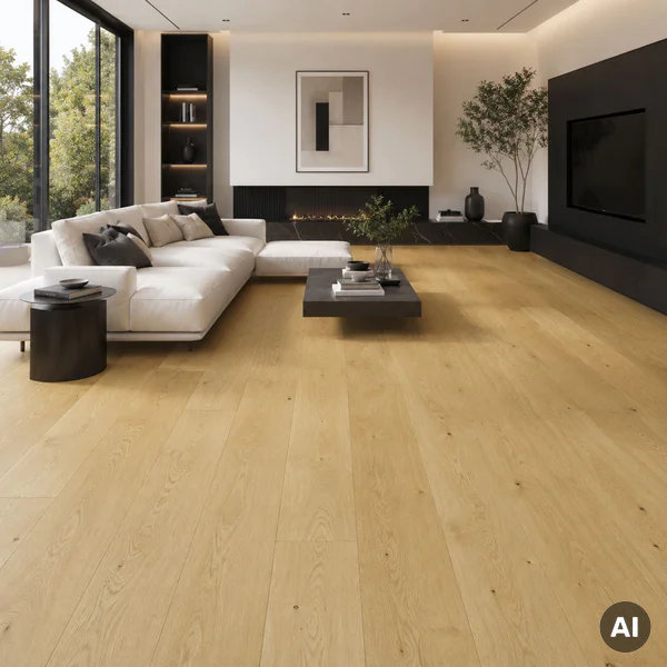 Podłoga drewniana Dąb Brushed Bevelled 14 mm, BC1-DBE1-OX4