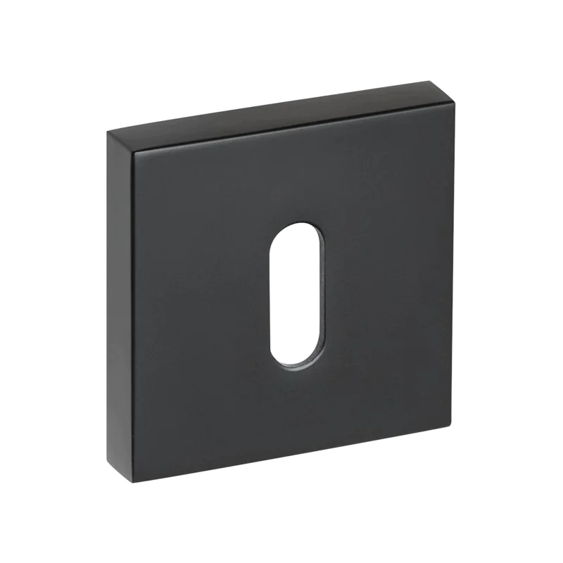 Rozeta kwadratowa VDS Euforio 6mm WK Czarna, 49-0057