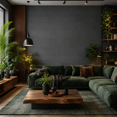Panele ścienne Stone Anthracite, 3021809