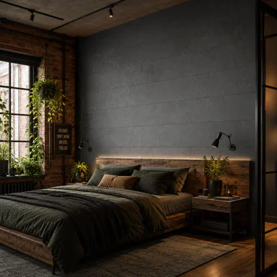 Panele ścienne Stone Anthracite, 3021809