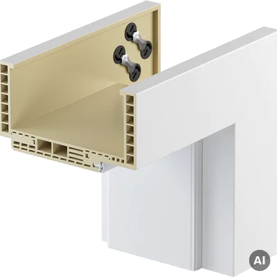 Ościeżnica Wodoodporna Hydro Protect Elegance regulowana B-C 95-135 Lewa 80 Bezprzylgowa, OPAC6B0L08UBI0ANU8C000