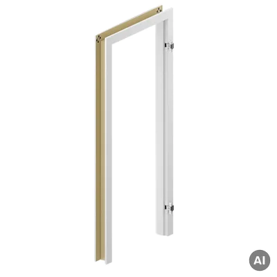 Ościeżnica Wodoodporna Hydro Protect Elegance regulowana B-C 95-135 Prawa 80 Bezprzylgowa, OPAC6B0P08UBI0ANU8C000