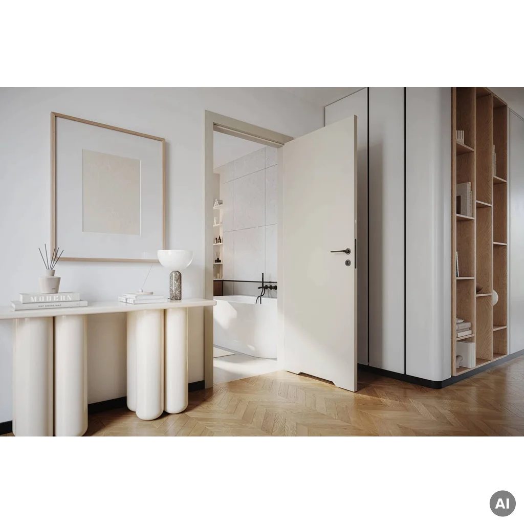 Ościeżnica Wodoodporna Hydro Protect Elegance regulowana B-C 95-135 Prawa 80 Bezprzylgowa, OPAC6B0P08UBI0ANU8C000