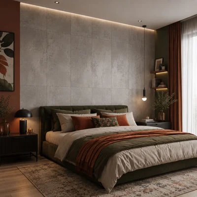 Panele ścienne Smoky Concrete, 6071455OP