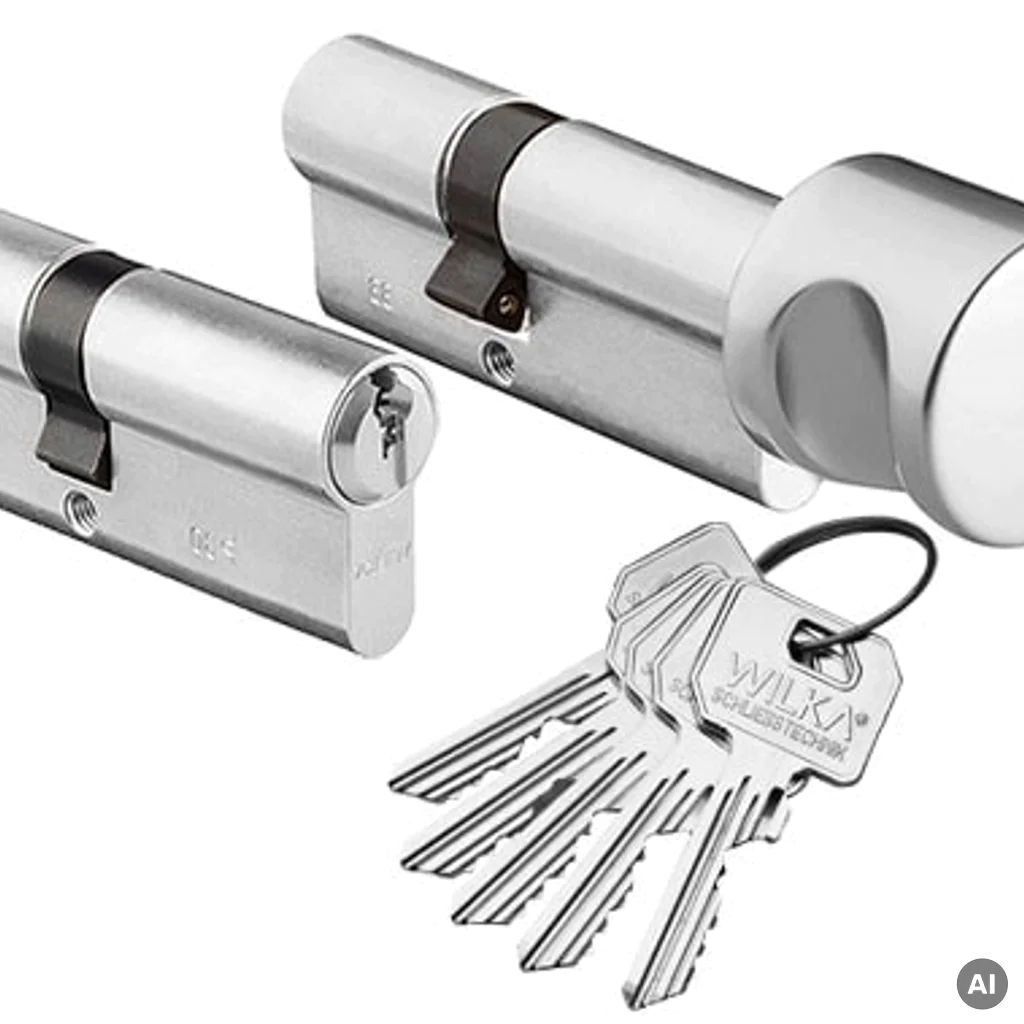 Komplet wkładek Wilka Klasa 6/B 30/40+G40/30 Nikiel VDS, 23-0026