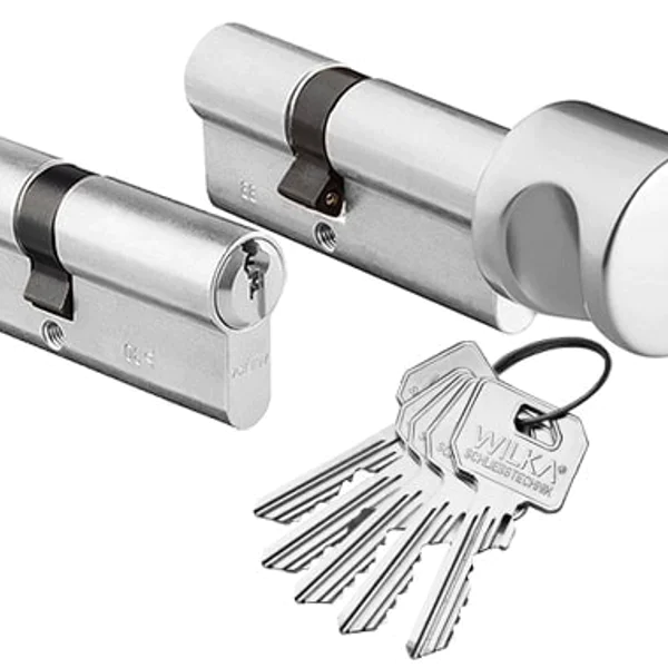 Komplet wkładek Wilka Klasa 6/B 30/40+G40/30 Nikiel VDS, 23