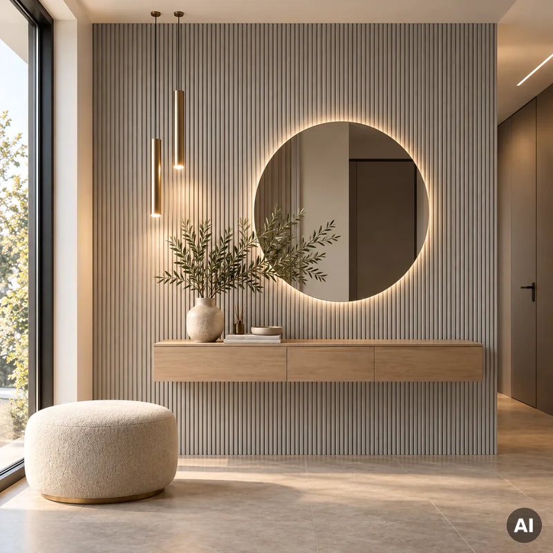 Lamele ścienne S Cotton Cloud 14,8 x 265 cm, 6081190