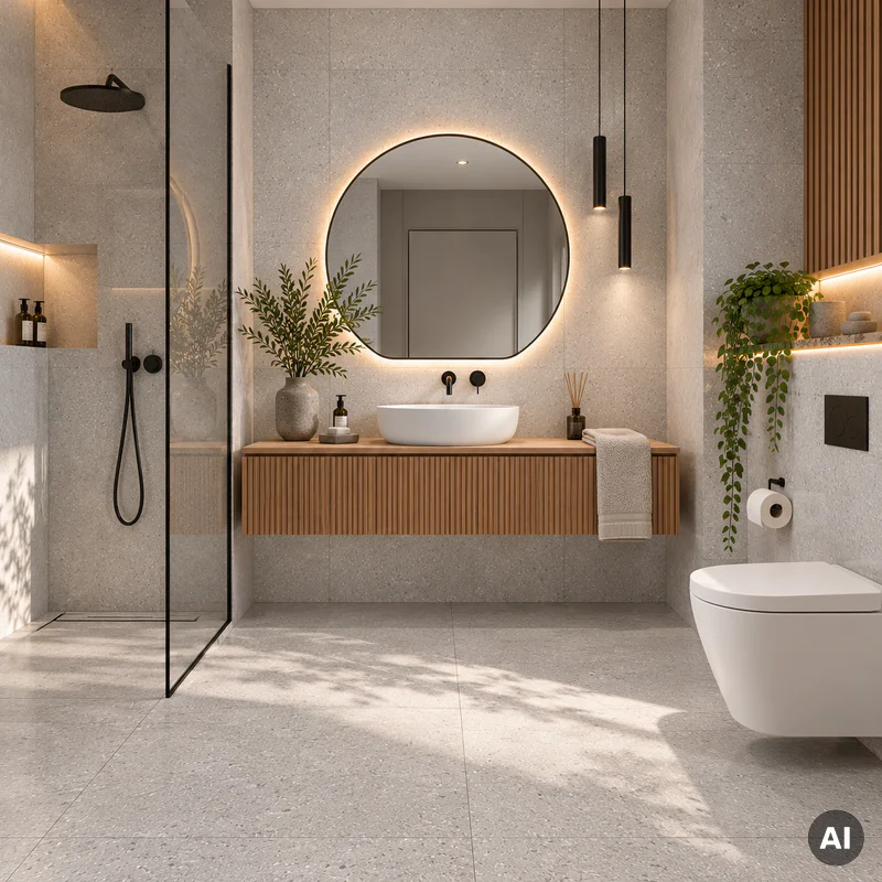 Panele ścienne SPC 120x60 Concrete Mist Matt, 6080030 - 4