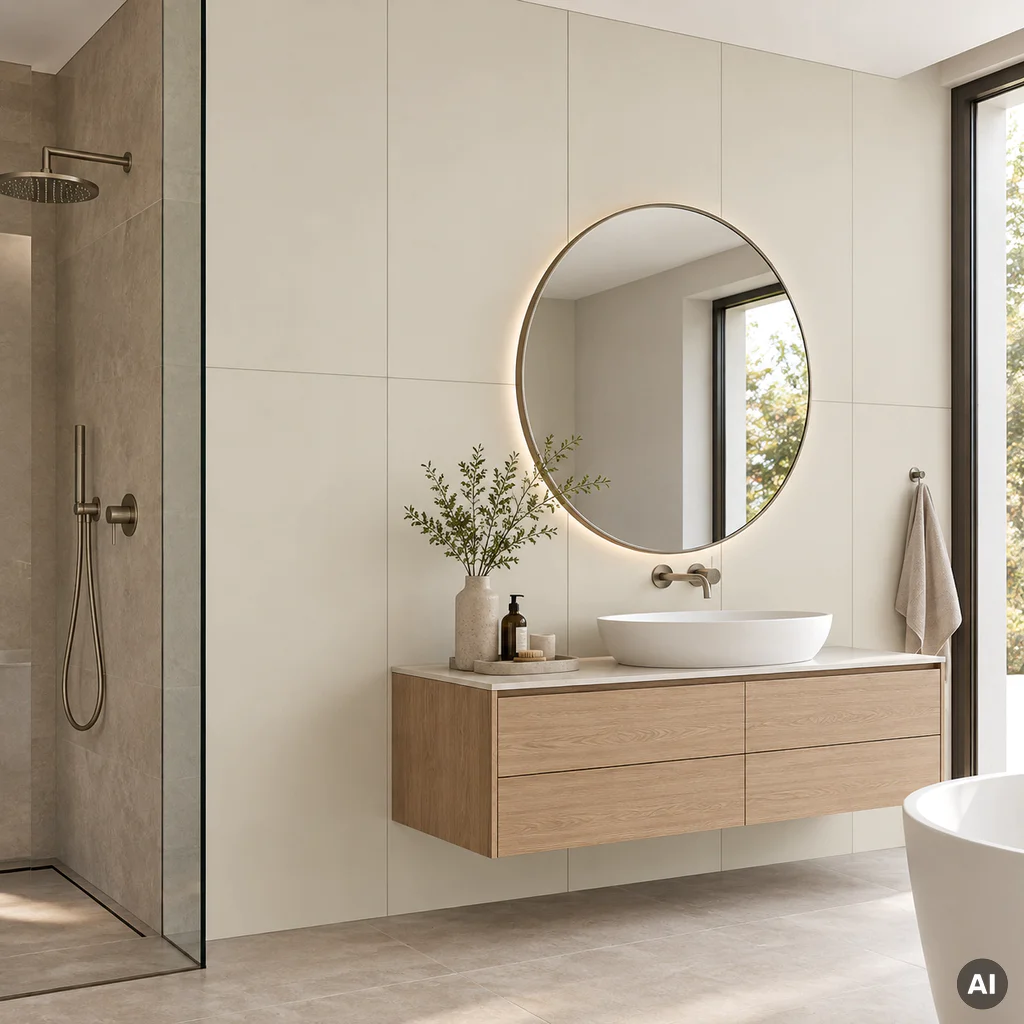 Panele ścienne SPC Light Beige 120X60 Matt, 6080831