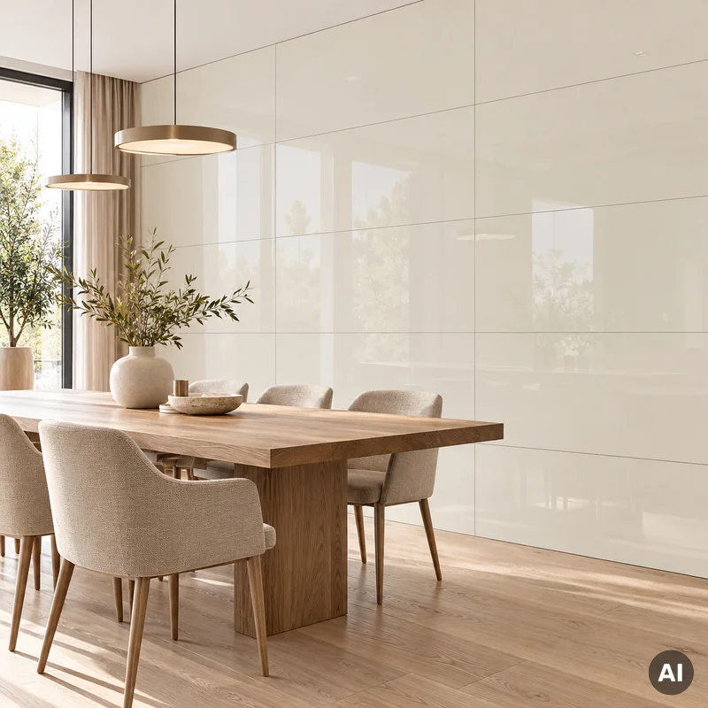 Panele ścienne SPC Light Beige 120X60 Gloss, 6080832 - 3
