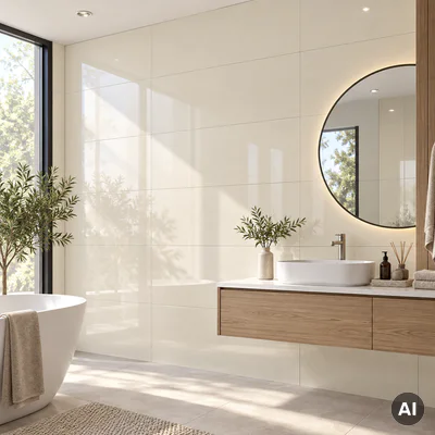 Panele ścienne SPC Light Beige 120X60 Gloss, 6080832