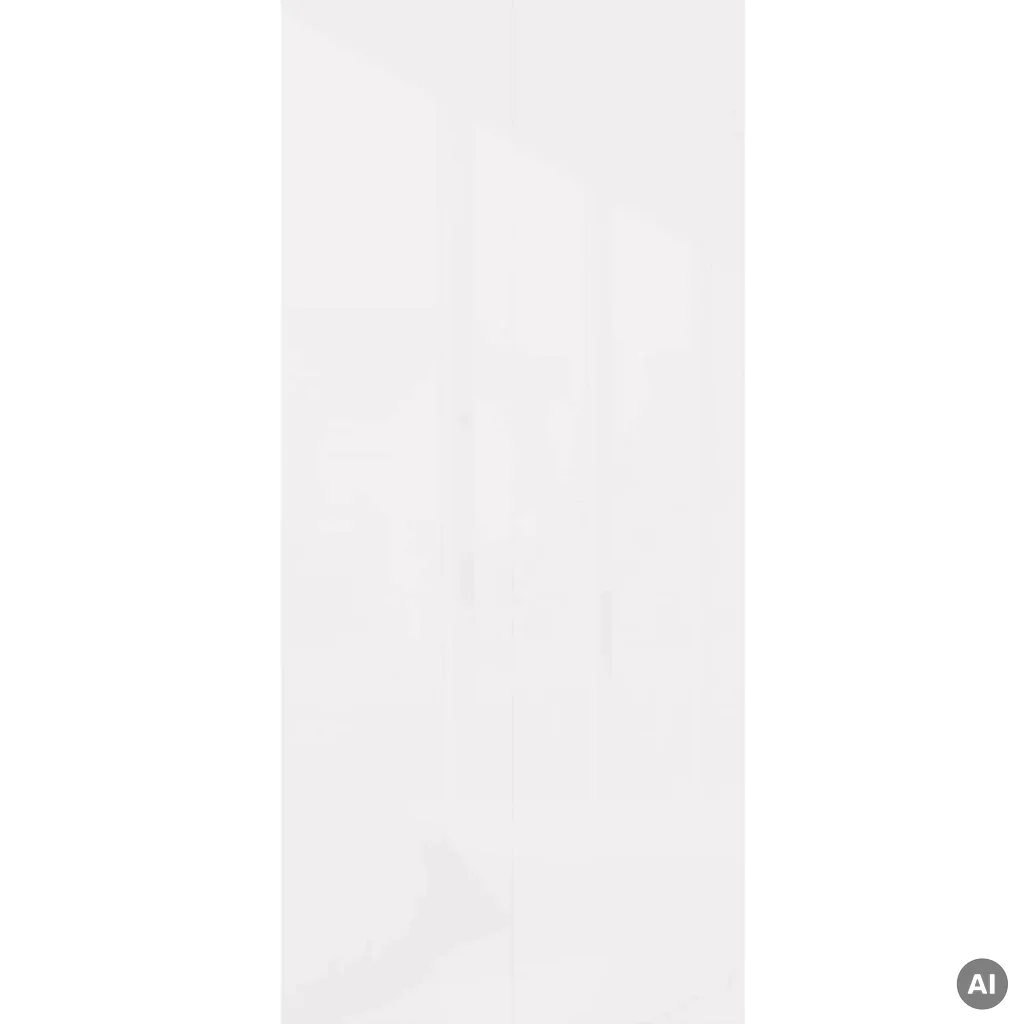 Panele ścienne SPC White 120X60 Gloss, 6073202