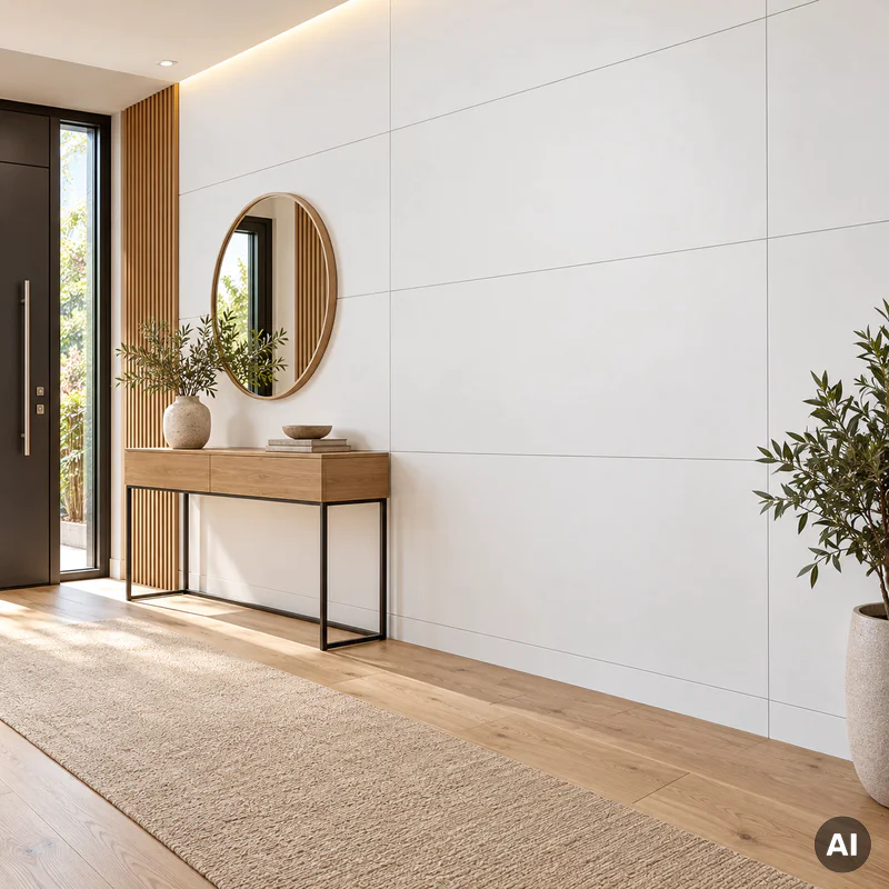 Panele ścienne SPC White 120X60 Matt, 6073203 - 3