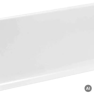 Listwa przypodłogowa Cezar Biała RAL 9003 59mm, LP59-RAL9003