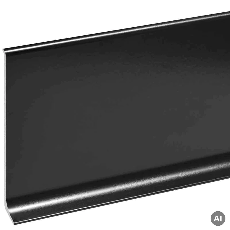 Listwa przypodłogowa Cezar Czarna RAL9005 59mm, LP59-RAL900
