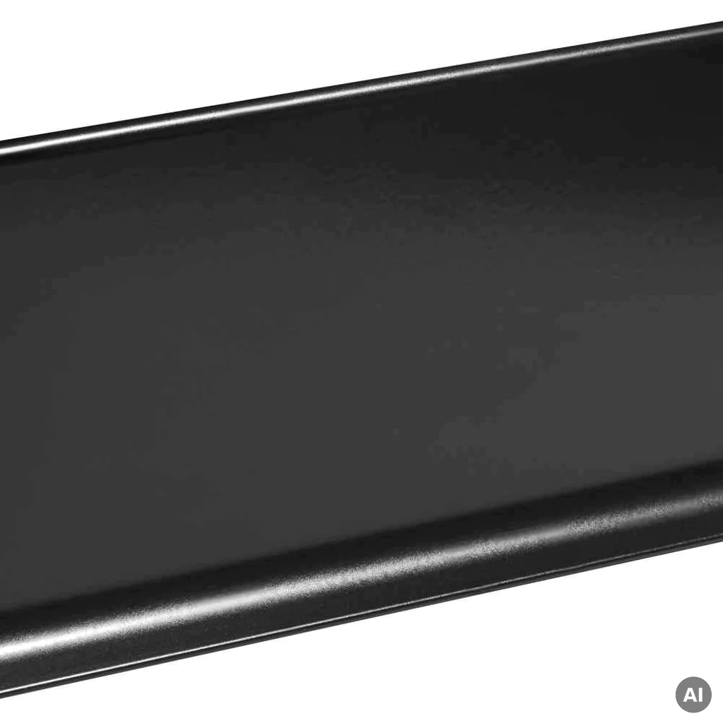 Listwa przypodłogowa Cezar Czarna RAL9005 59mm, LP59-RAL9005