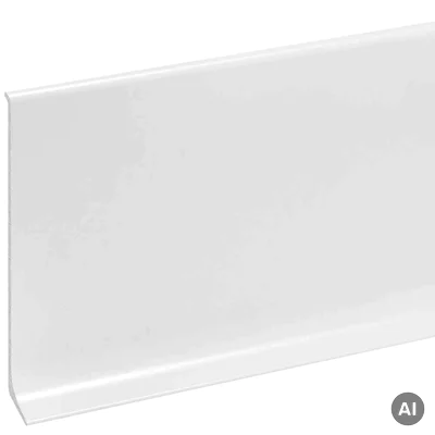 Listwa przypodłogowa Cezar Biała RAL9003 80mm, LP80-RAL9003