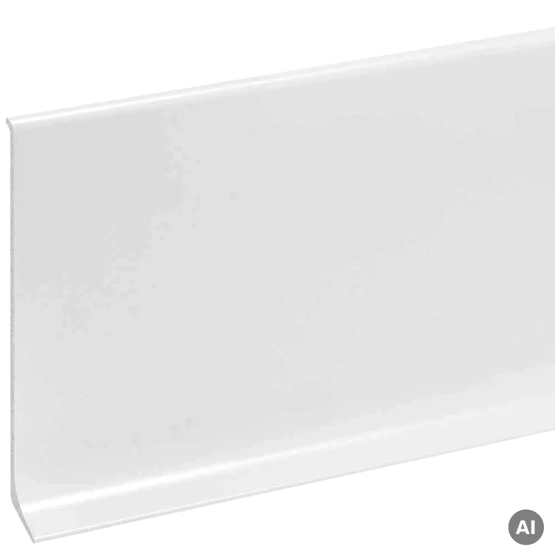 Listwa przypodłogowa Cezar Biała RAL9003 80mm, LP80-RAL900