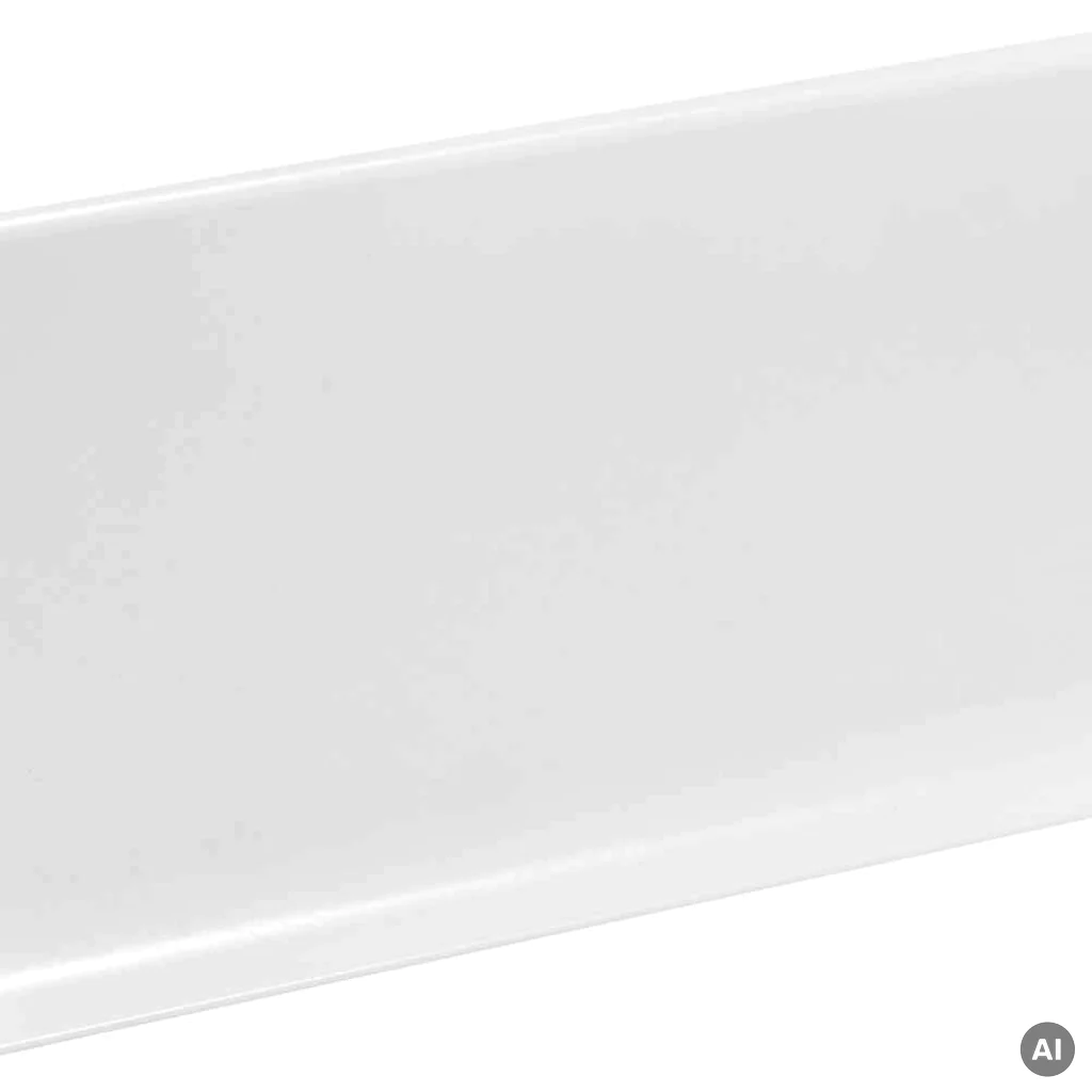 Listwa przypodłogowa Cezar Biała RAL9003 80mm, LP80-RAL9003
