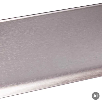 Listwa przypodłogowa Cezar Stal szczotkowana Inox EC43S 100mm, LP100-EC43S