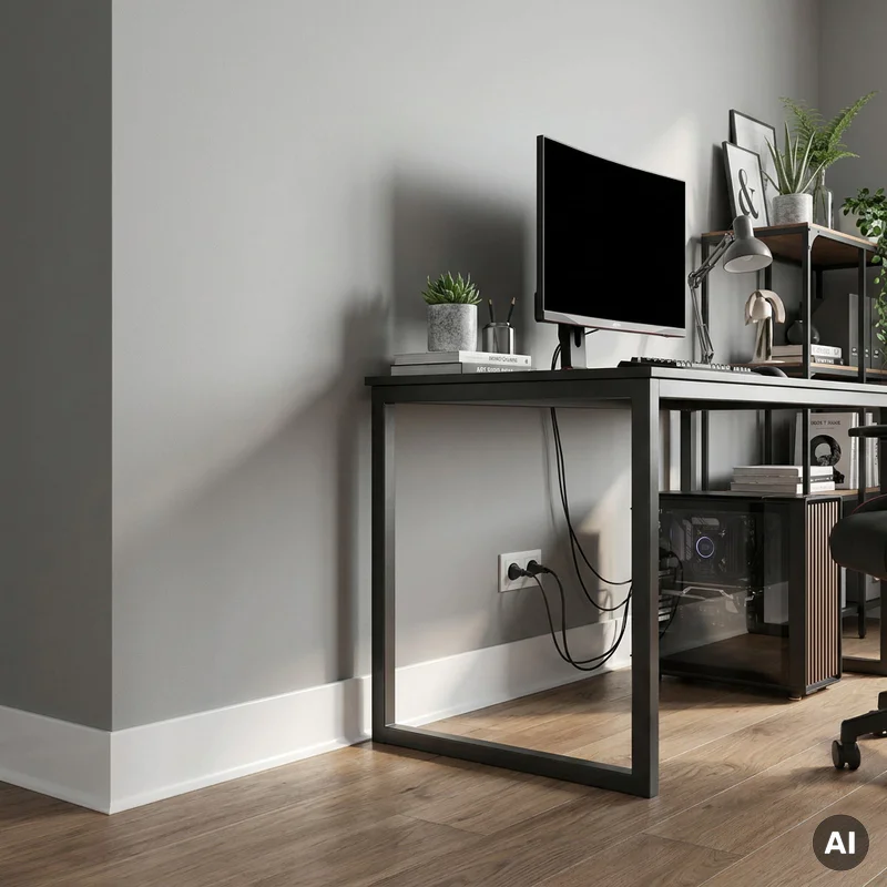 Listwa przypodłogowa Creativa Biała RAL 9003 100mm, LP100-