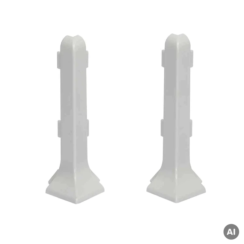 Narożnik zewnętrzny Cezar Jasny Szary RAL7035 59mm, NZ59-7