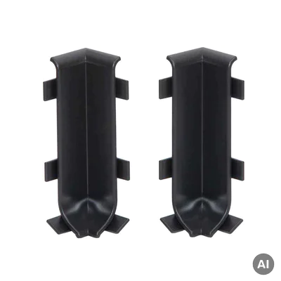 Narożnik wewnętrzny Cezar Ciemny Grafit RAL7021 59mm, NW59-7021